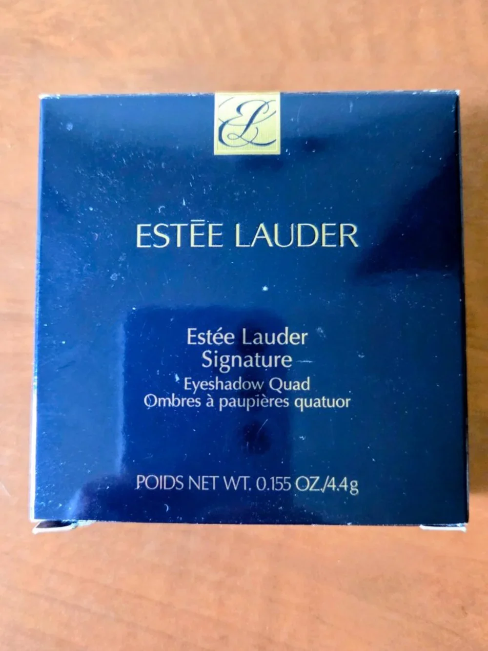 Estee Lauder Signature M07 Arctic Night Eyeshadow Quad in Original Box Brushes